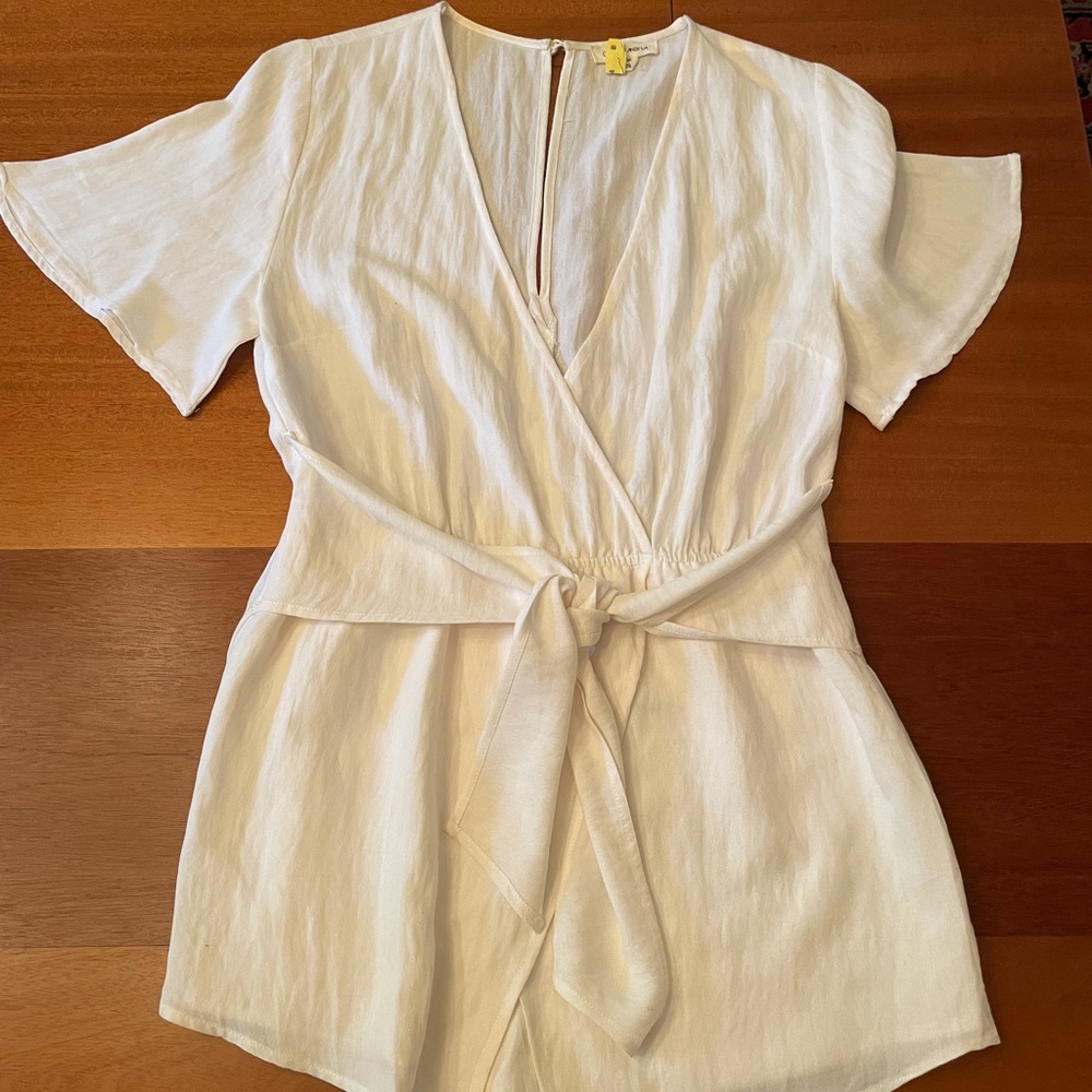 White Romper